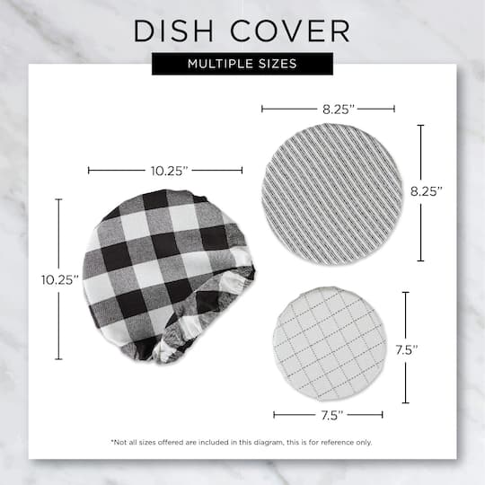 DII® Assorted Barn Red Farmhouse Woven Dish Cover Set